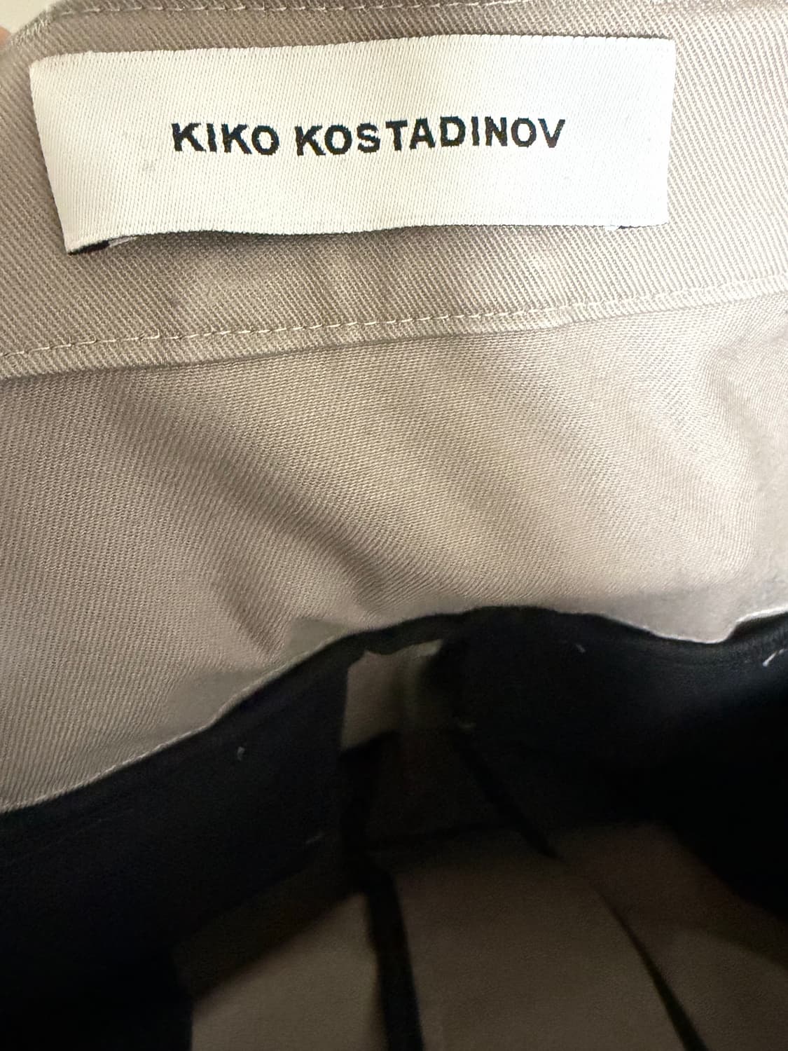 [46] kiko kostadinov haidu hem trouser 상품이미지3