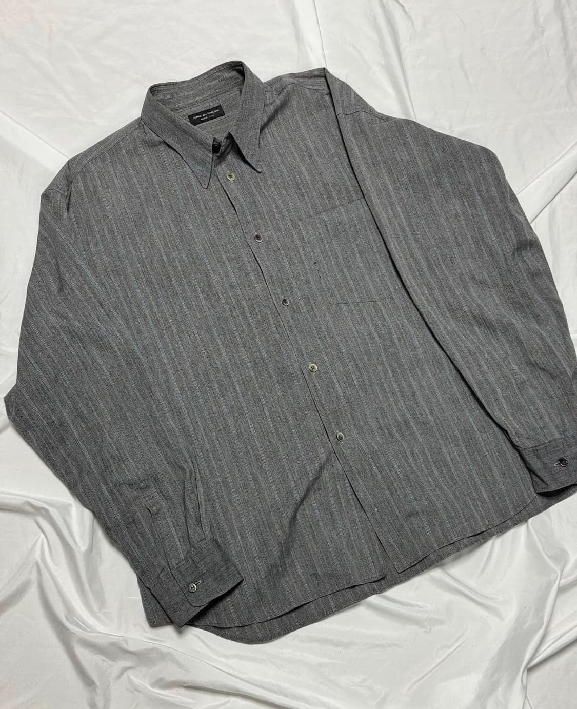 꼼데가르송 옴므 플러스 스트라이프셔츠 상품이미지2