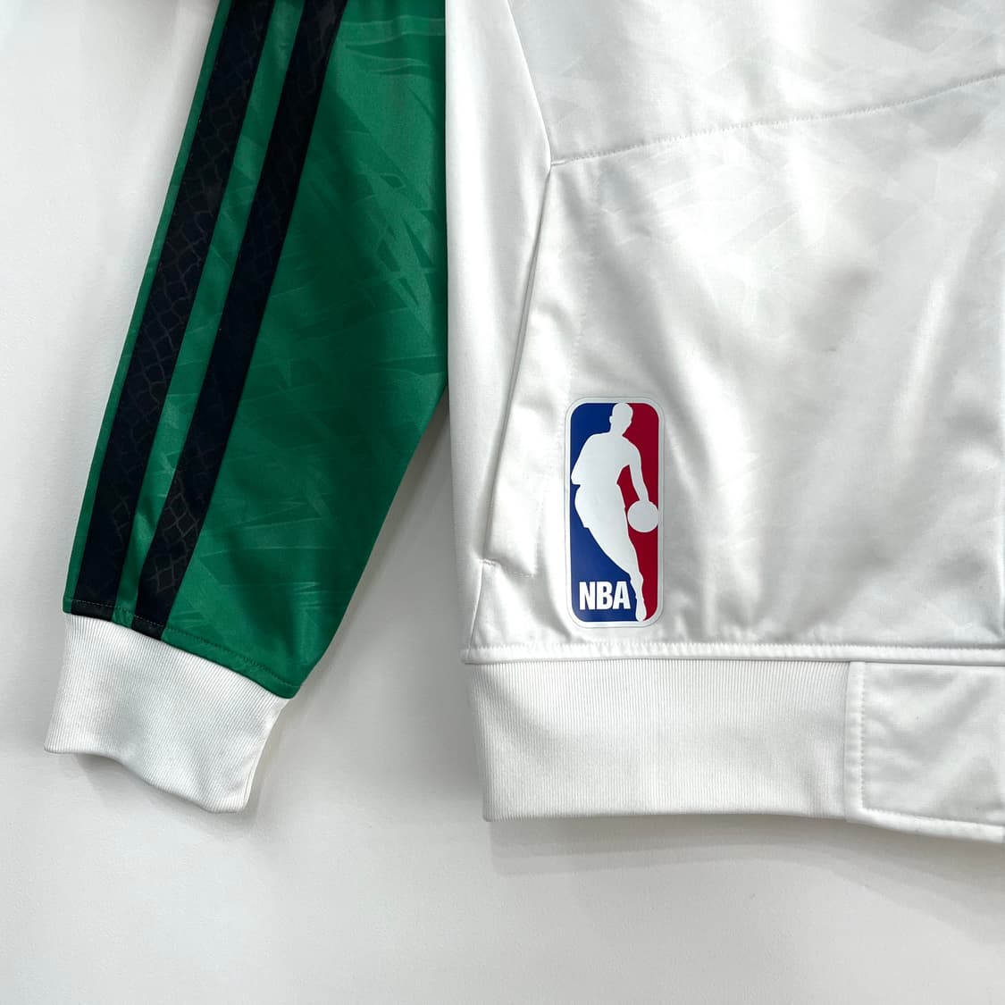 아디다스 NBA 보스턴 셀틱스 화이트 그린 트랙탑 져지 상품이미지6