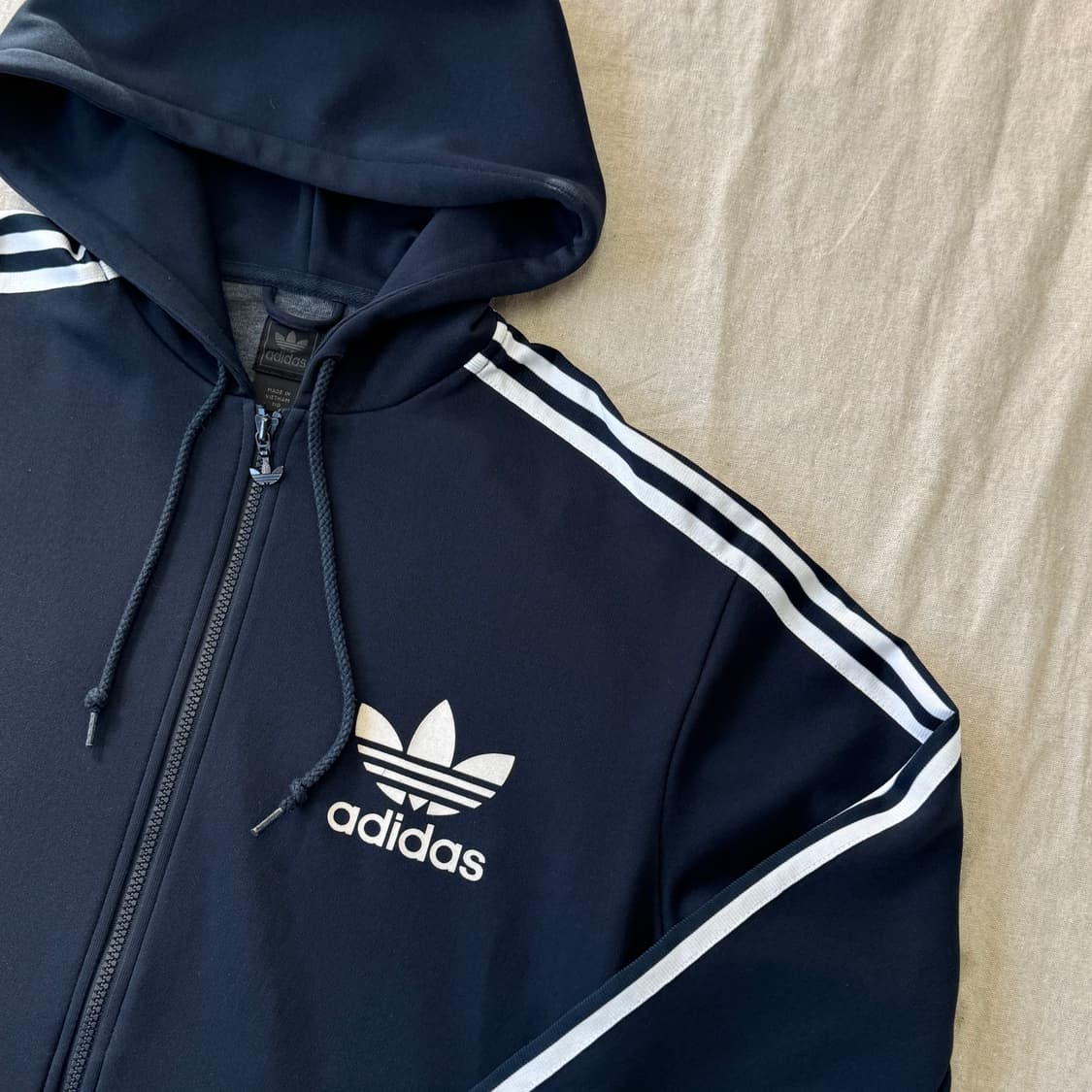 아디다스 다크네이비 파이어버드 후드 져지 110 상품이미지2