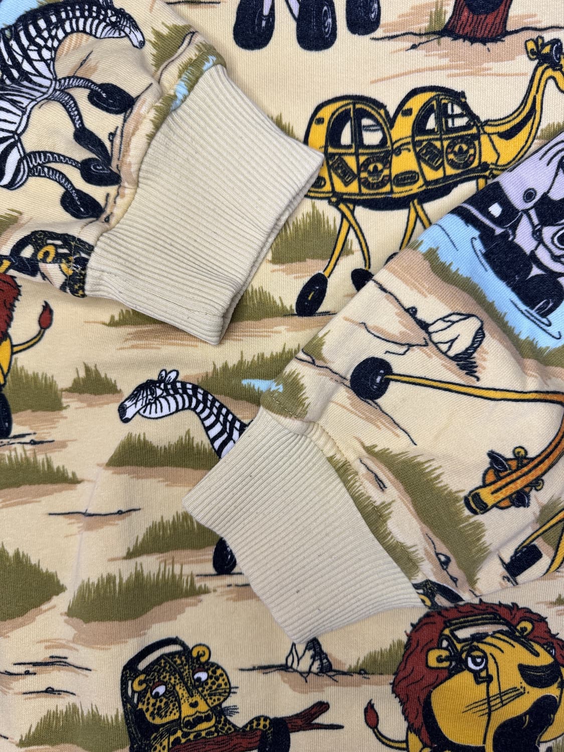 아디다스 x 제레미스캇 사파리 그래픽 하프넥 맨투맨 L 상품이미지9