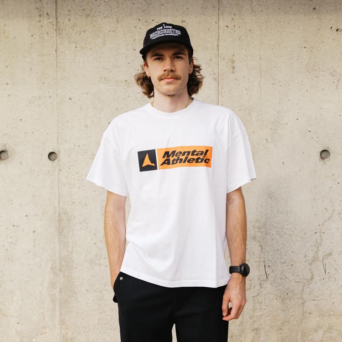 로아 x 멘탈 에슬레틱 반팔 티셔츠 L / mental athletic  상품이미지1