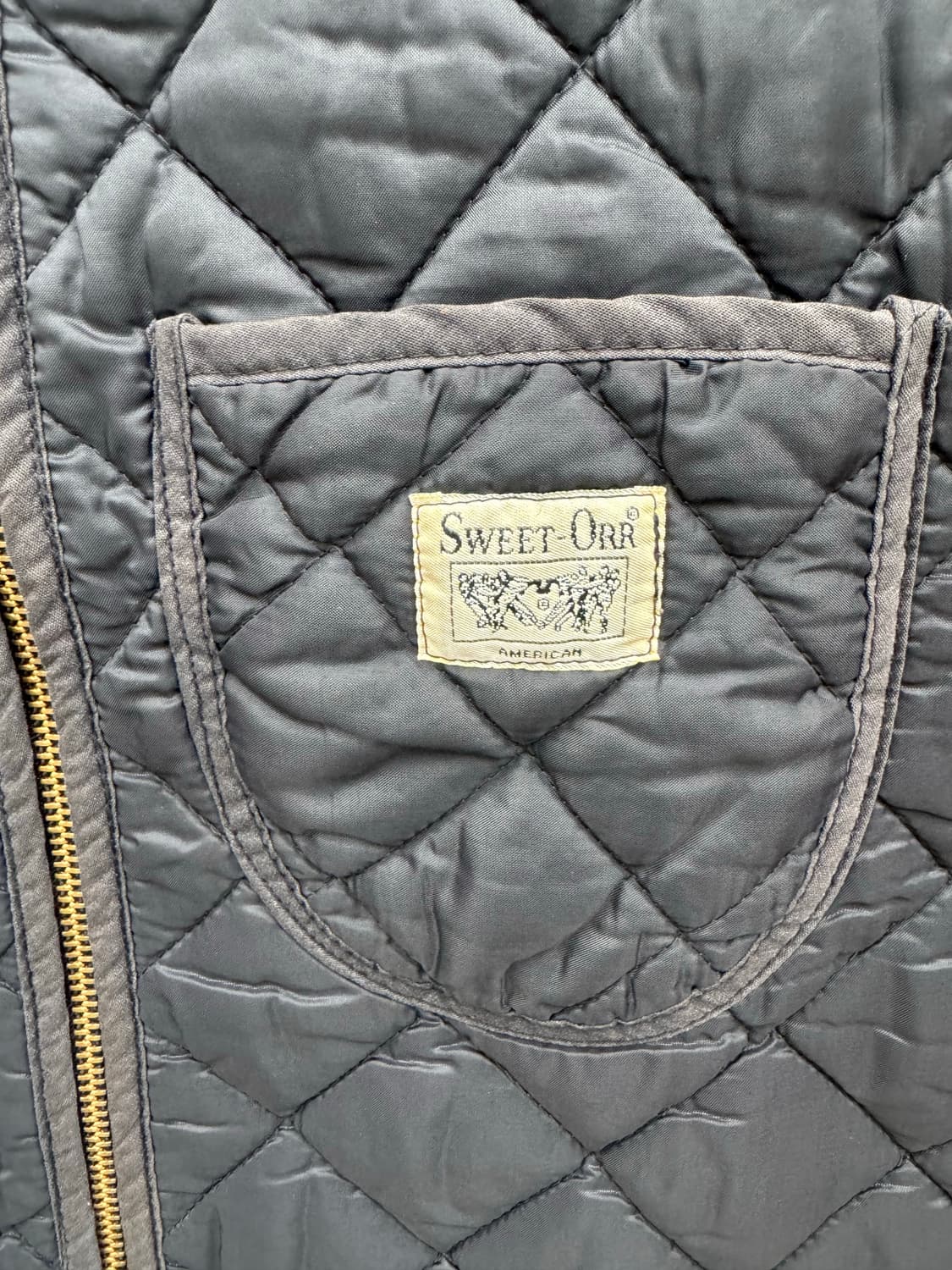 60s sweet-orr 탈론지퍼 워크 패딩 베스트 상품이미지5