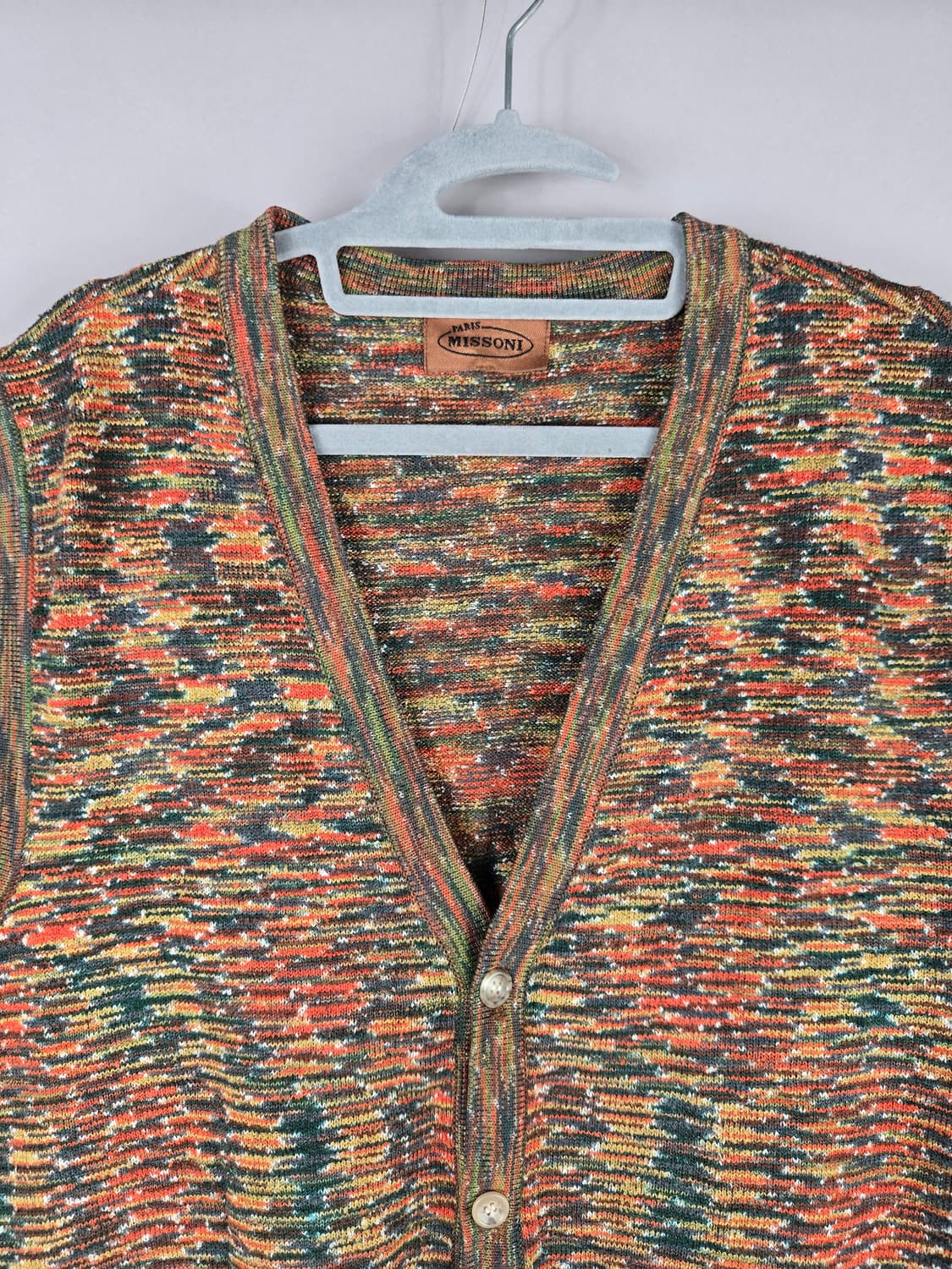 [무료배송]Missoni 미쏘니 남성 울100 니트 베스트 조끼 정품 상품이미지2