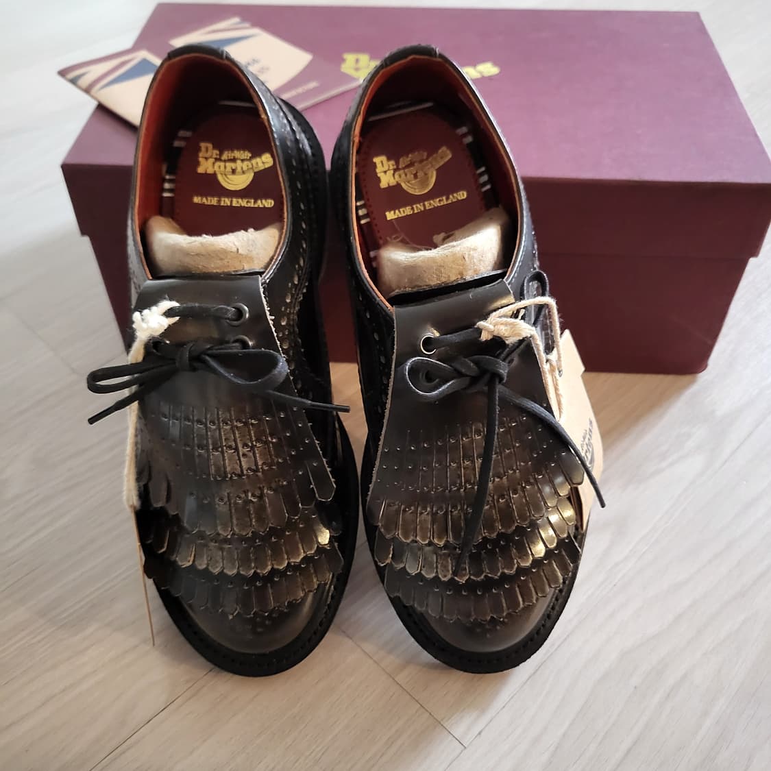 닥터마틴 엘리자베스 윙팁(uk3)새상품 상품이미지6