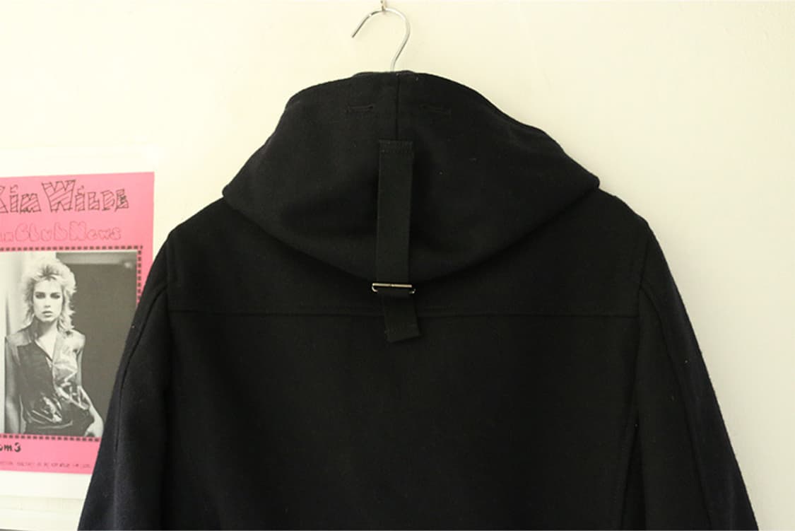 캐서린 햄넷 네이비 후드 피코트 상품이미지5