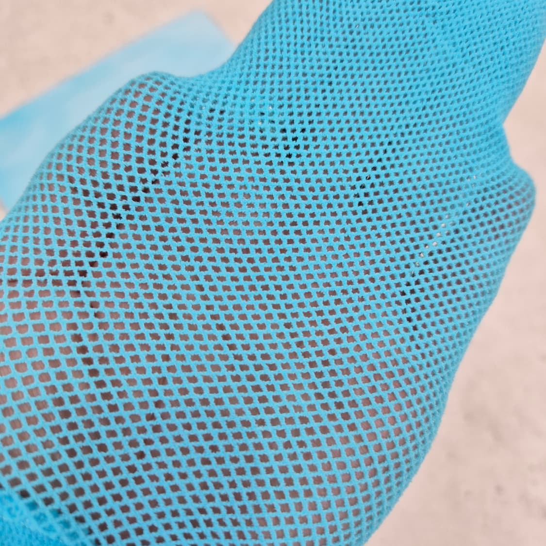 비비드블루 망사 스타킹삭스 상품이미지2