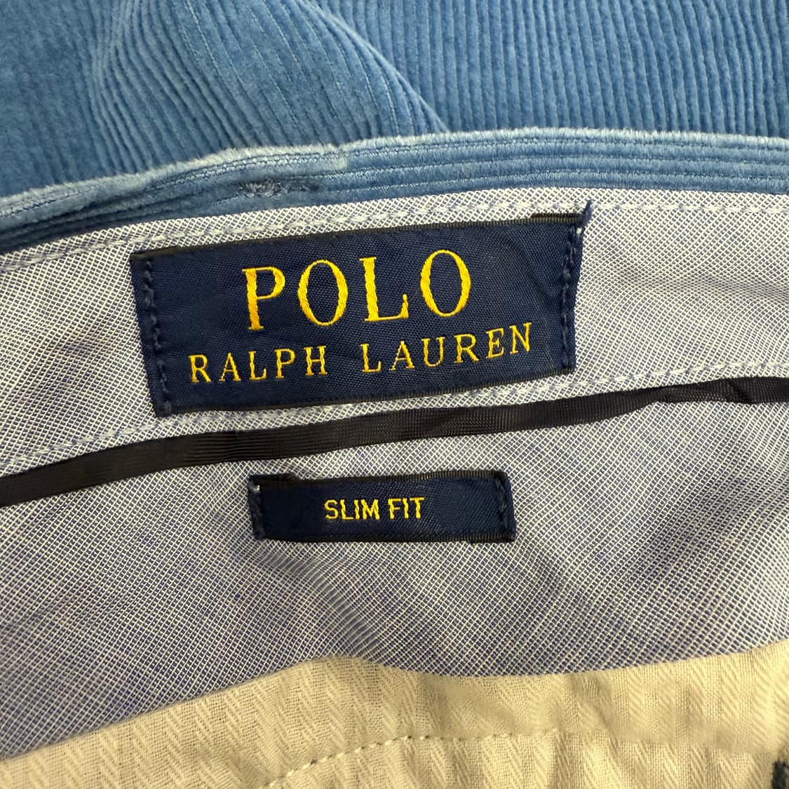 폴로 하늘색 코듀로이 팬츠 p2003 상품이미지4