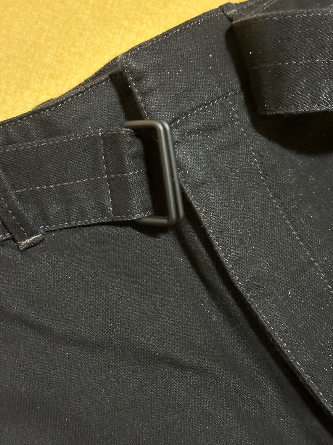 르메르 트위스트 벨티드 팬츠 블랙 M 상품이미지6