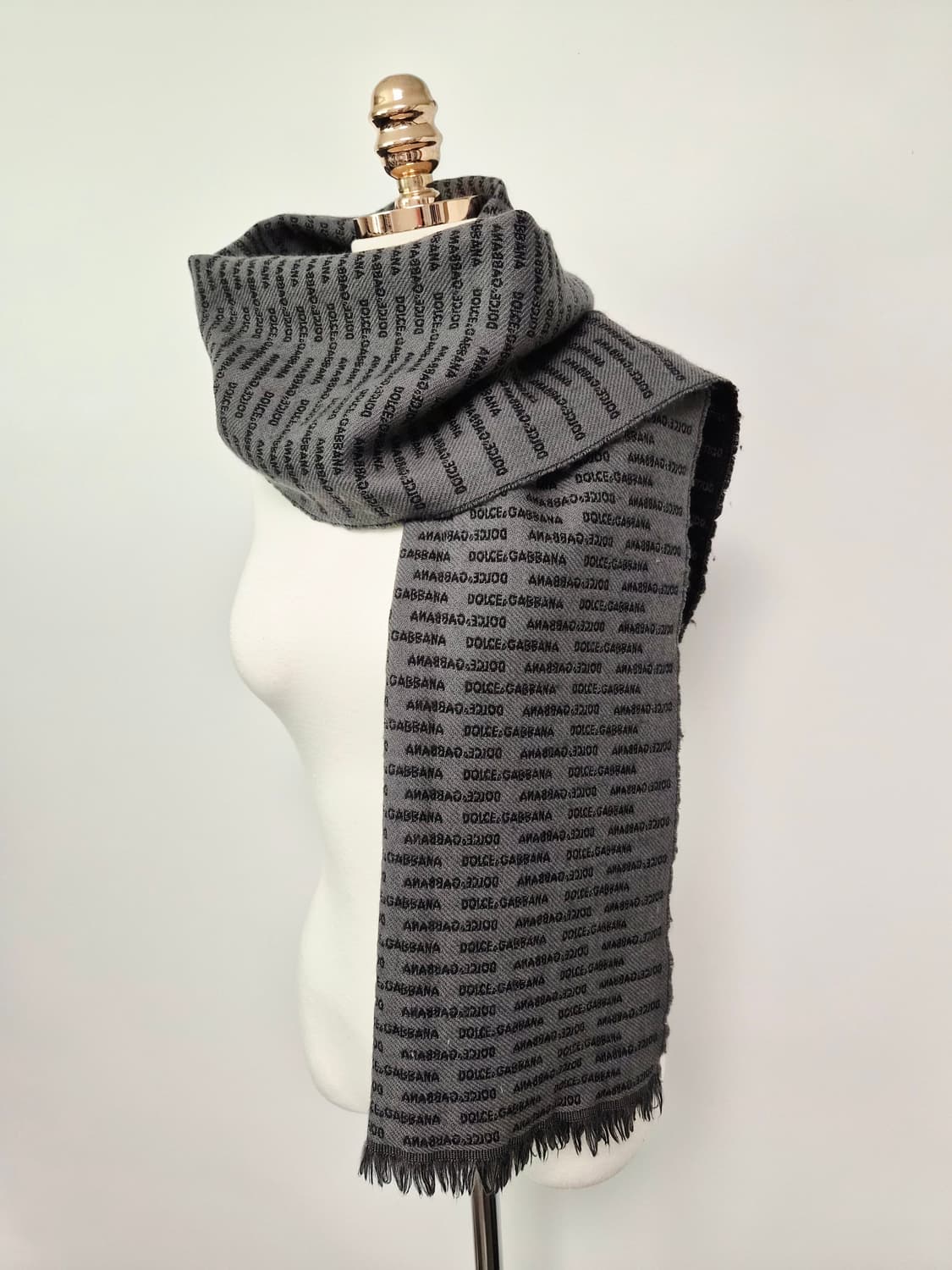 돌체앤가바나 울100 로고플레이 머플러 목도리  상품이미지2