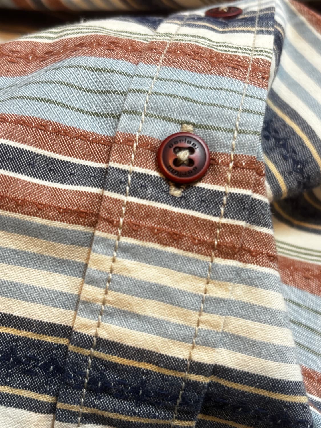 시리즈(series;)에스닉 스트라이프 셔츠 상품이미지8