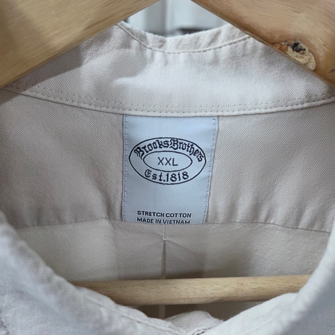 브룩스브라더스 옥스포드 버튼다운 셔츠 XXL 상품이미지3