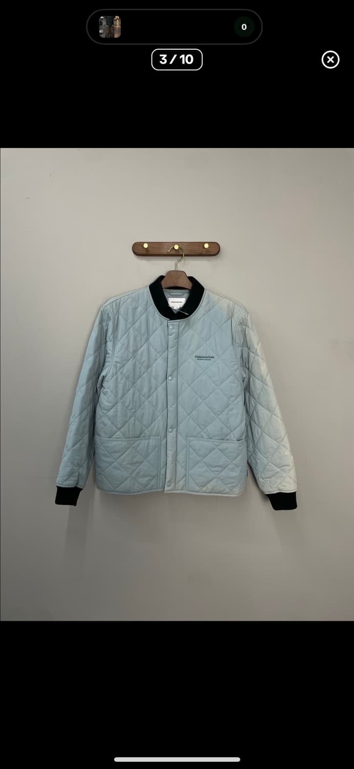 디스이즈네버댓 스카이블루 퀄팅자켓 A3216 상품이미지2