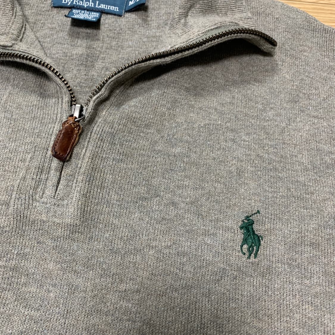 M)Polo Ralph Lauren 폴로 랄프로렌 하프집업 코튼 니트 상품이미지5