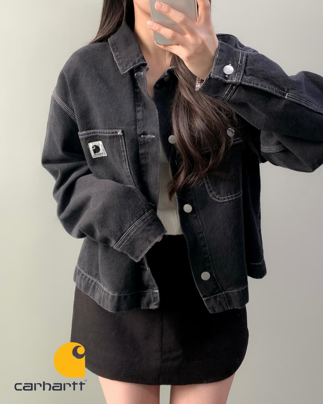 칼하트 WIP 셔츠 라이더 자켓 상품이미지1