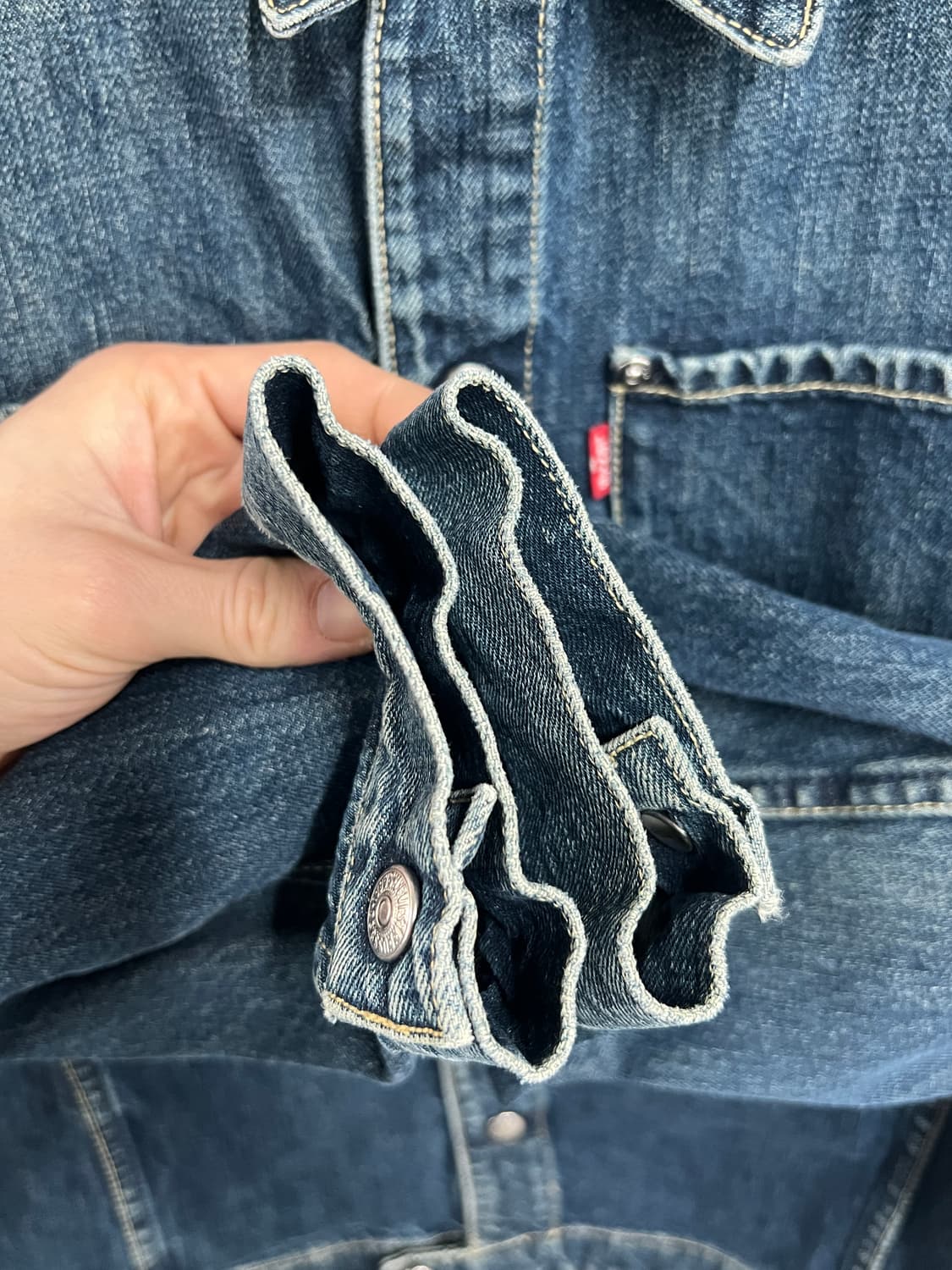 Levis 리바이스 엔지니어드 데님 트러커 자켓 상품이미지5