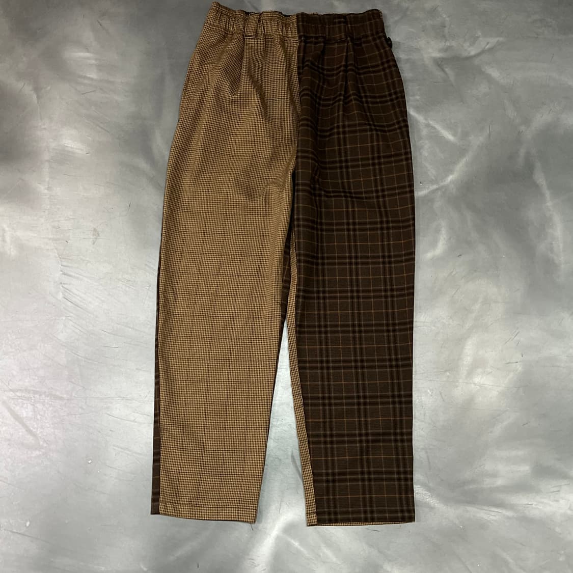  프릭스스토어 체크 배색 슬랙스 y16101 상품이미지1