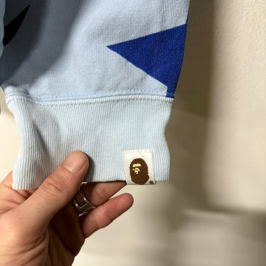 국내유일매물 정품 베이프 OG 스타 카모 풀 집업 후디 상품이미지3