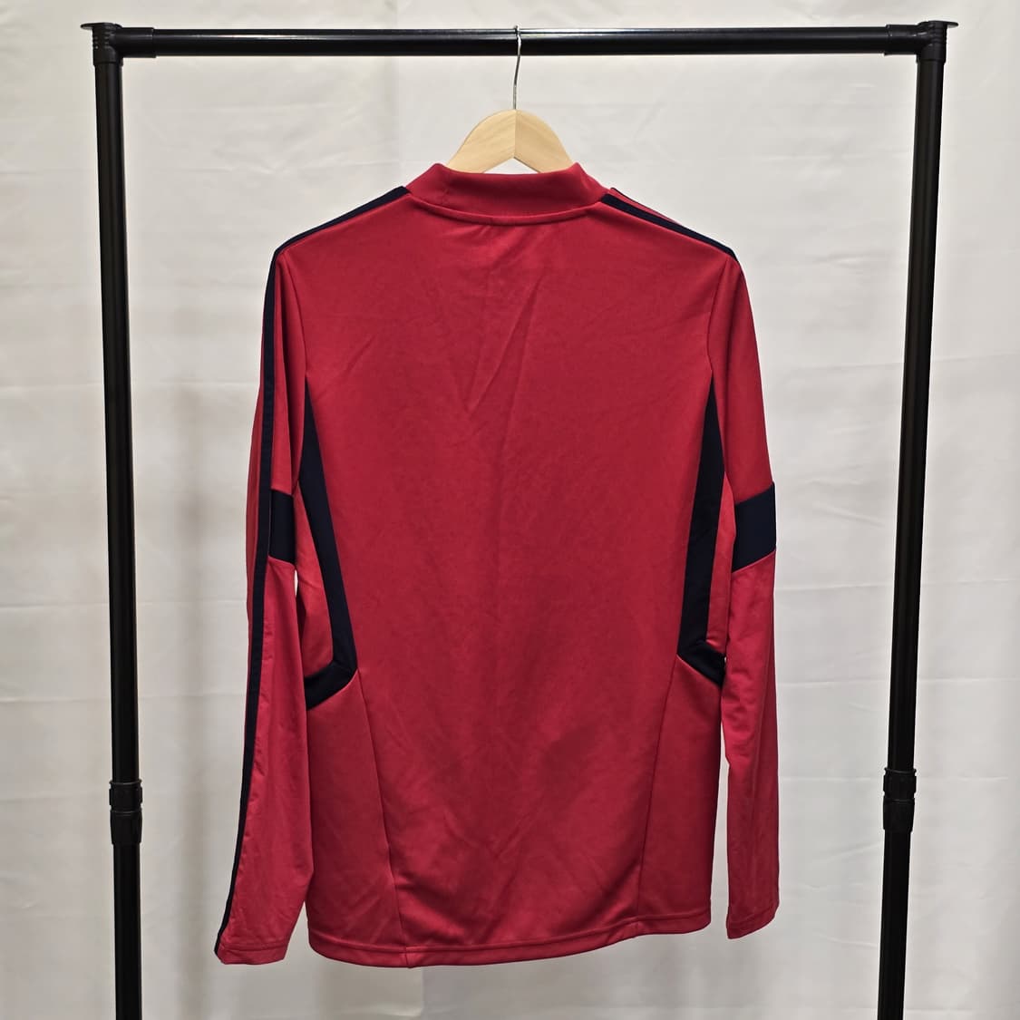아스날 2019시즌 아디다스 트레이닝 탑 슬리브 긴팔 XL 레드 긴팔 상품이미지2