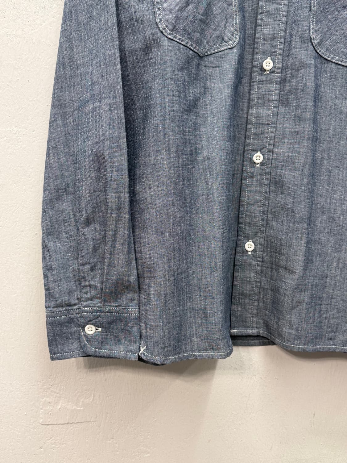 LEE Sanforized Work Wear Chambray Shirt 상품이미지3