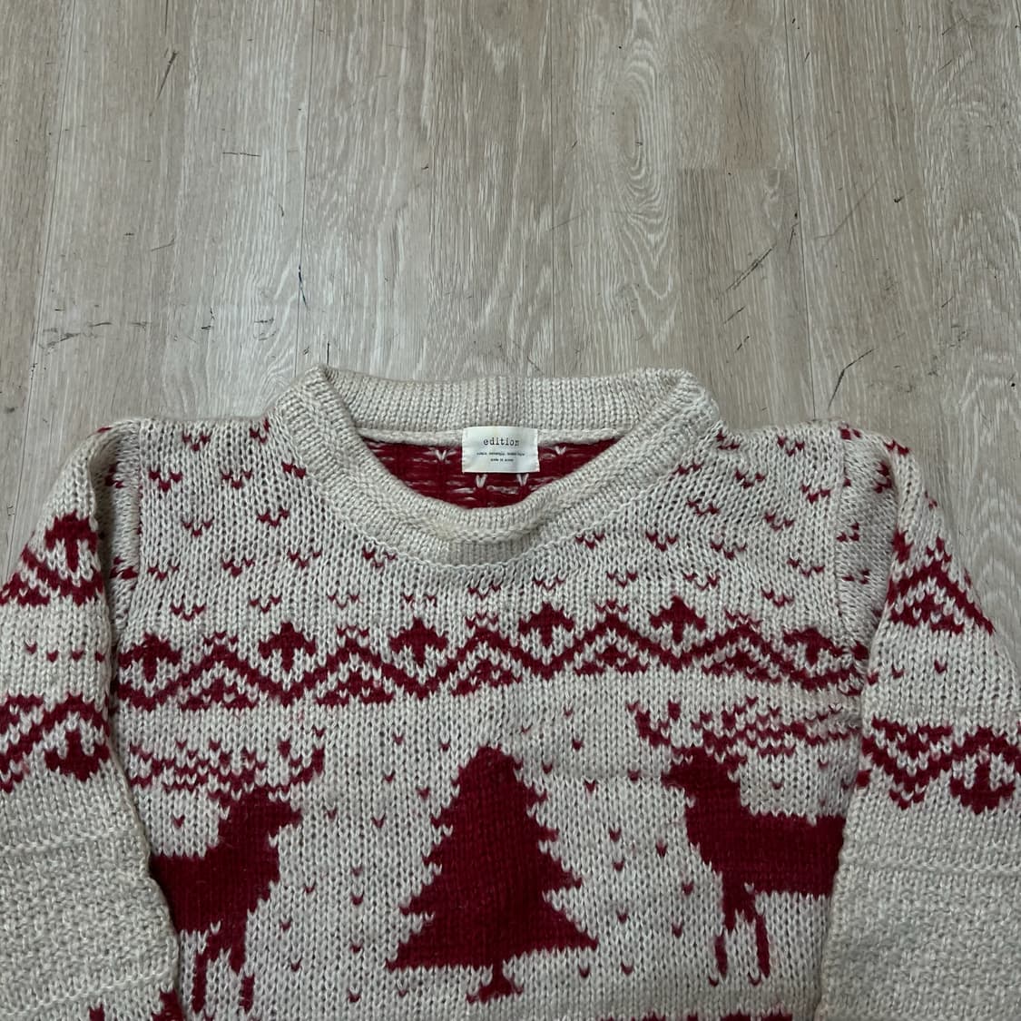 에디션 클래식 모직 스웨터 니트 M/95  상품이미지2