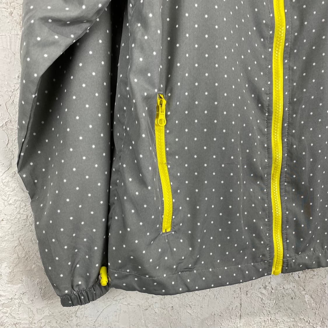 JPN VINTAGE 폴카 도트 윈드 브레이커 자켓 상품이미지3