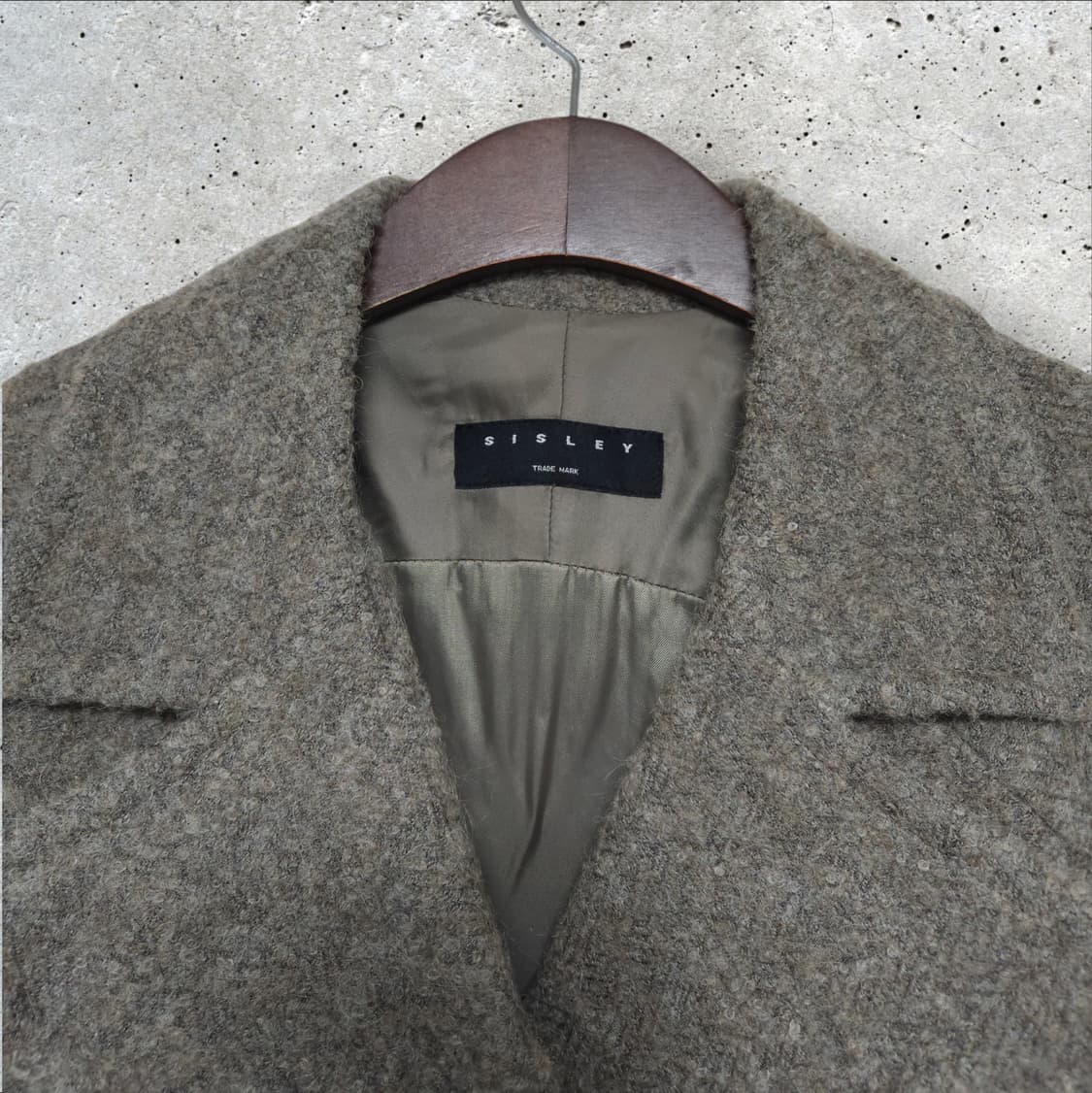 시슬리 알파카 반코트 (95/M) 상품이미지2