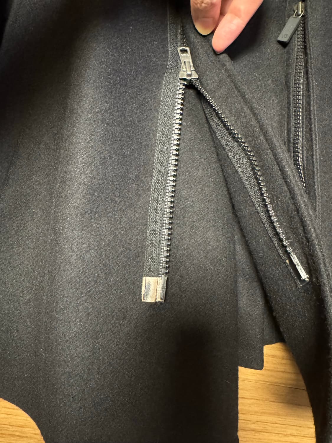 프랑스구매 Y-3 요지야마모토 블랙 반코트 상품이미지9