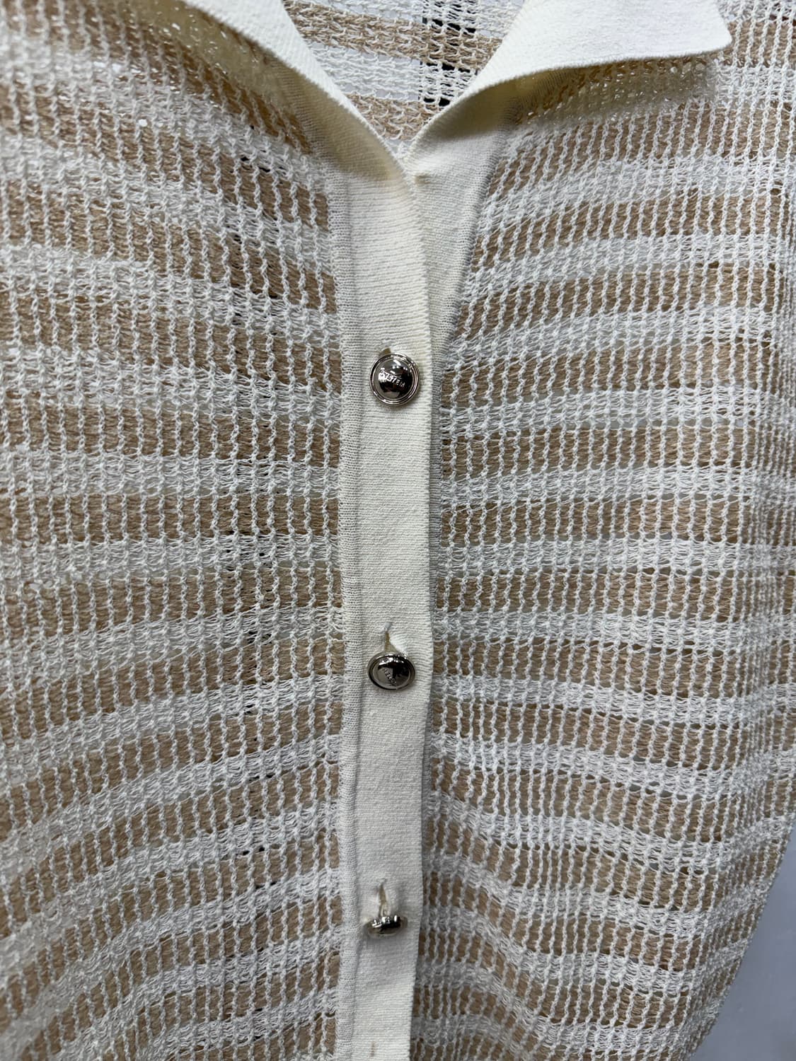 정품) SYSTEM 시스템 한섬 23ss  니트 가디건 90F 상품이미지4