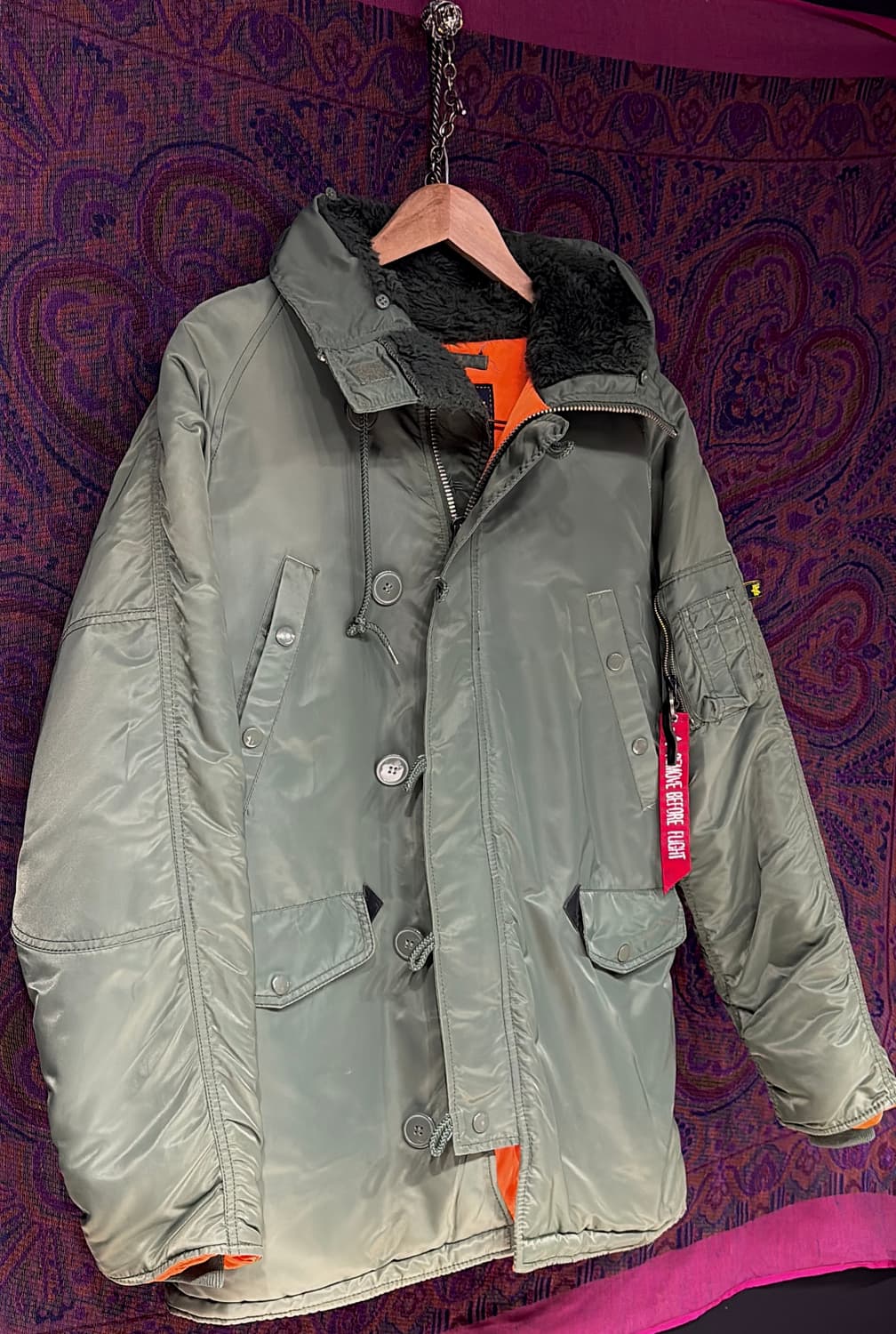 알파 인더스트리 n-3b 파카 상품이미지2