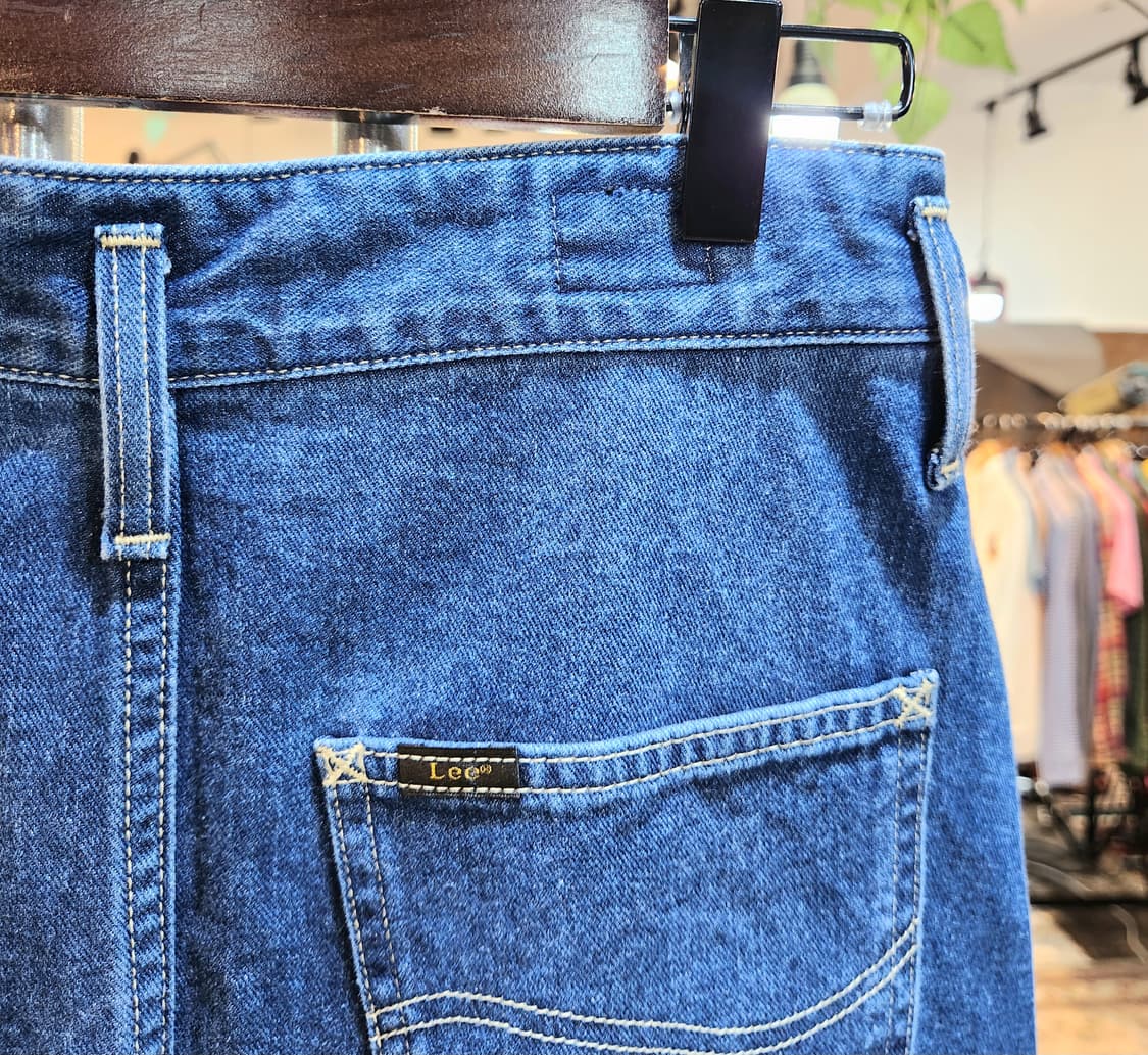 26-27)일본판 LEE x 유나이티드 애로우즈 랩 데님 스커트 상품이미지7