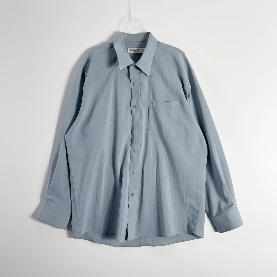 D2 발망(Balmain) 블루 드레스 셔츠 100-105사이즈 상품이미지1