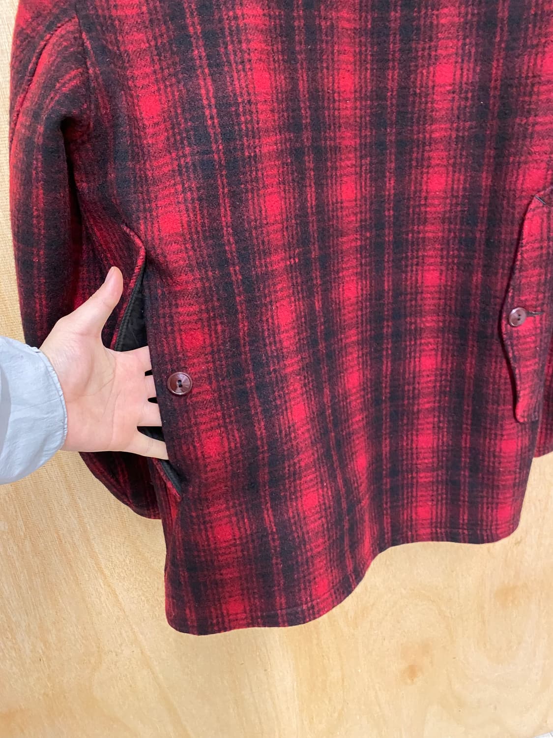 40's WOOLRICH mackinaw set-up 옴브레 매키노 셋업 상품이미지6