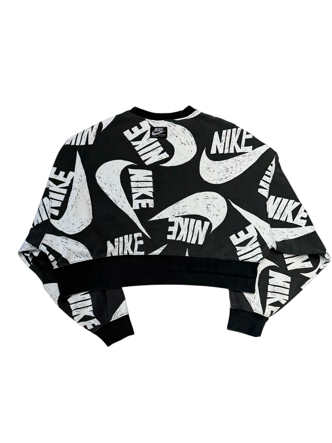 [M] 나이키 프린팅 크롭 맨투맨 상품이미지5
