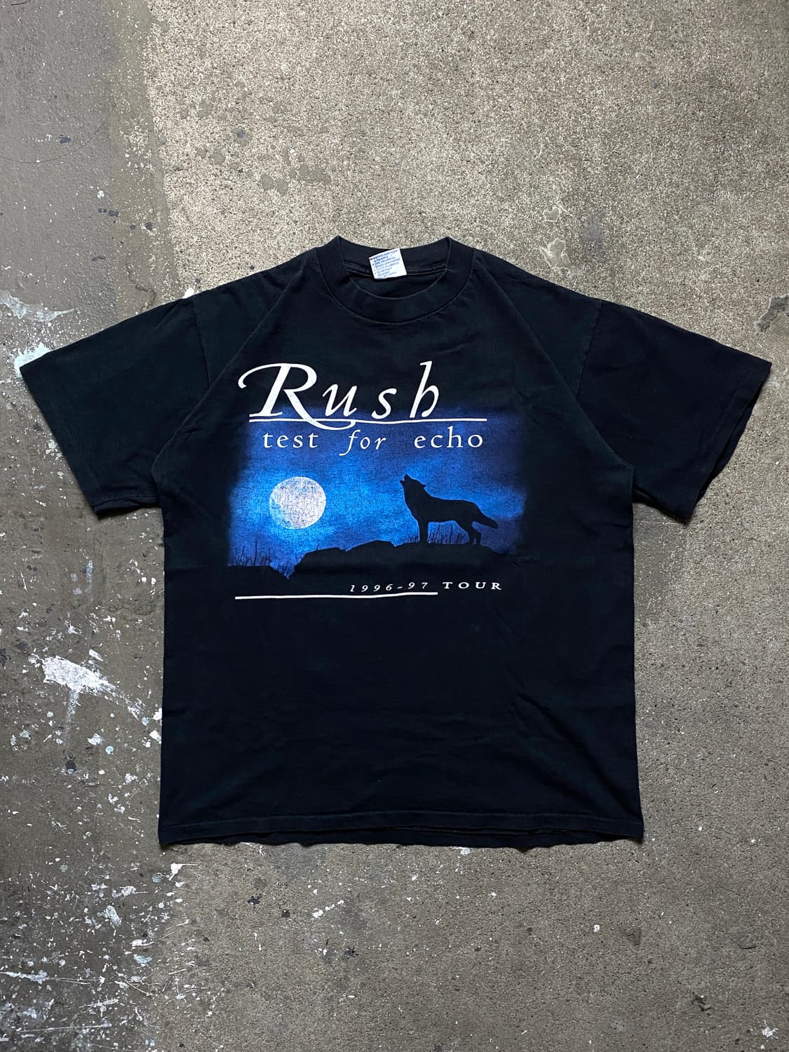 90s 빈티지 러쉬 티셔츠 USA Made 밴드티 상품이미지1