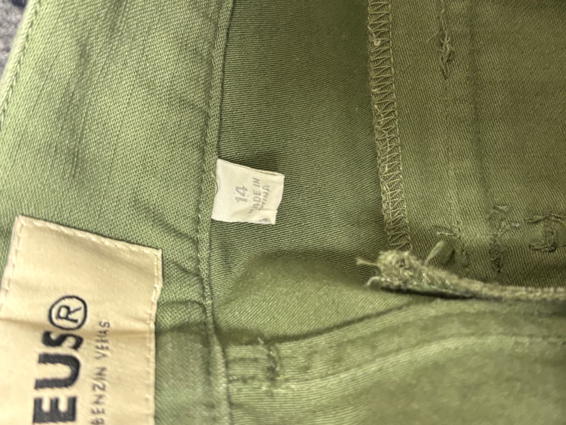 deus 데우스 우먼즈 mona 퍼티그 팬츠 새상품 14사이즈 상품이미지4