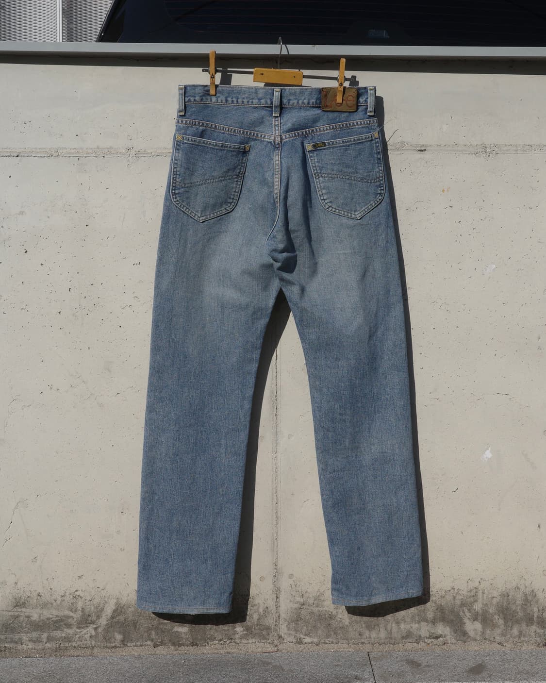 90s Lee 60s 101B 타입 하프 셀비지 데님 팬츠 상품이미지6