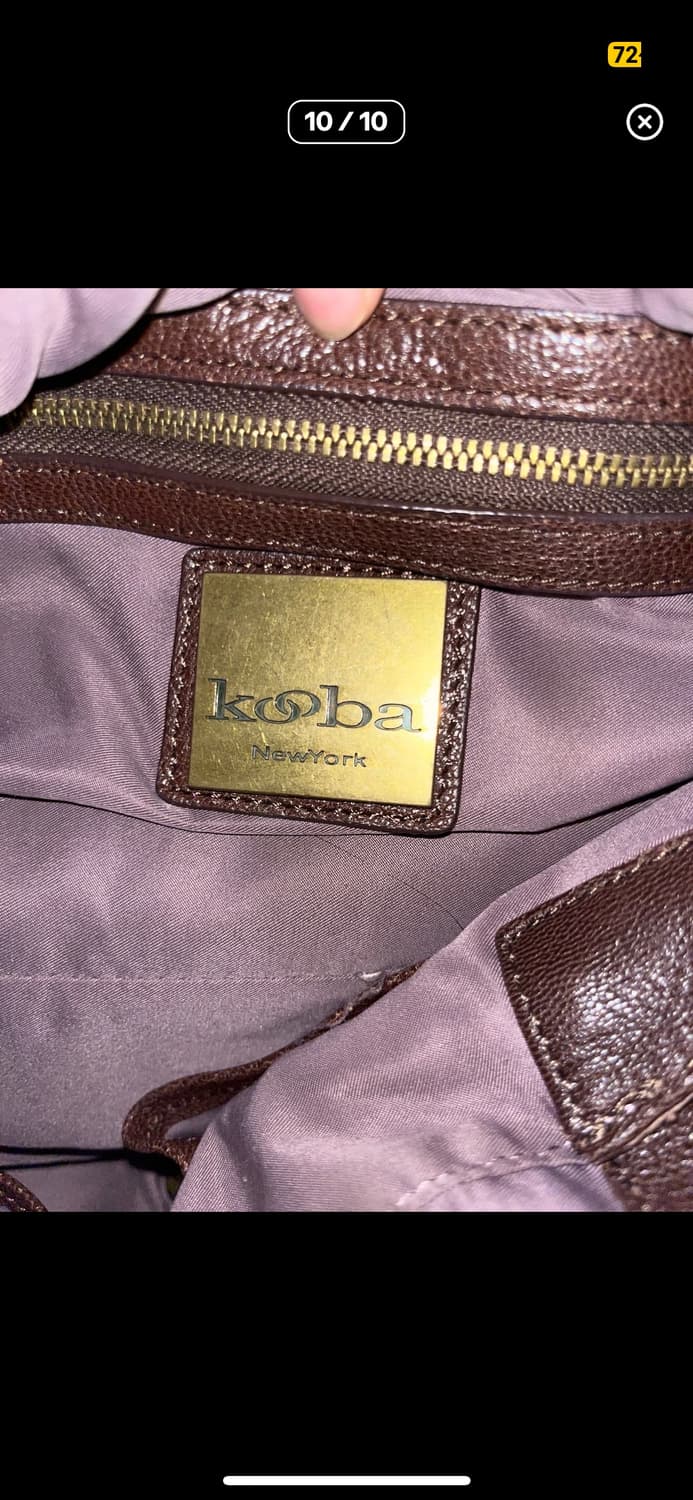 Kooba Red Brown Shoulder Bag  상품이미지10