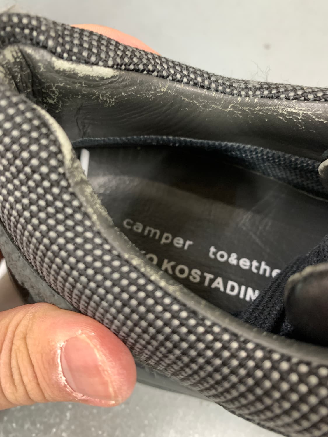 캠퍼 X 키코 코스타디노브 스니커즈 블랙 42(270) 상품이미지5