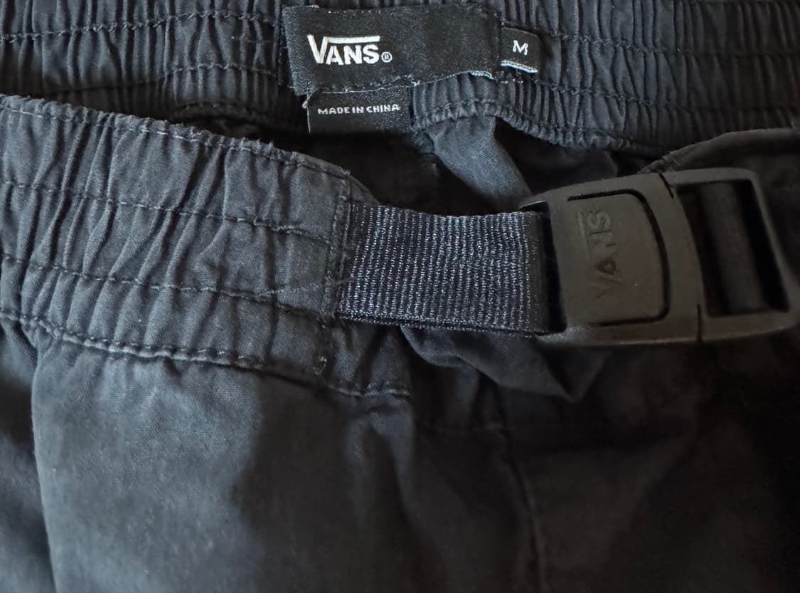 Vans 남성용 바지 블랙 상품이미지3