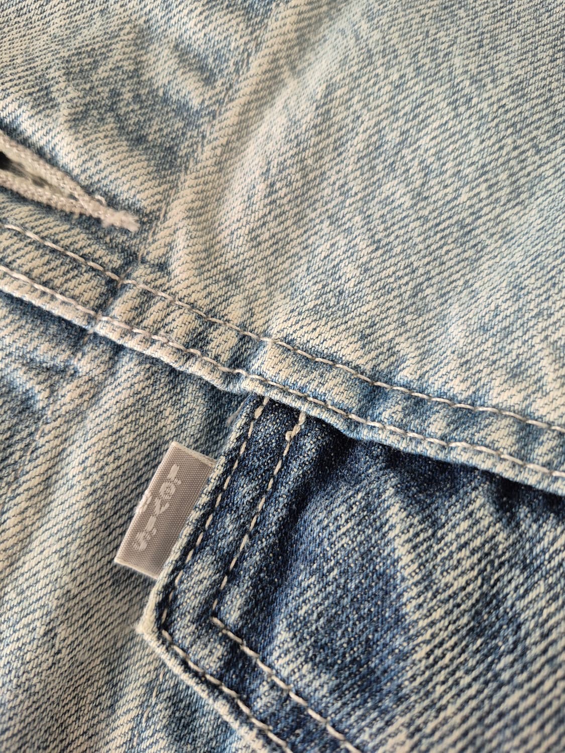 리바이스 실버탭 고급진 투톤 청자켓 상품이미지6