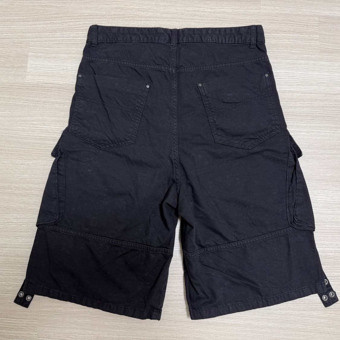 자라 벨트 카고 버뮤다 팬츠 새상품 상품이미지8