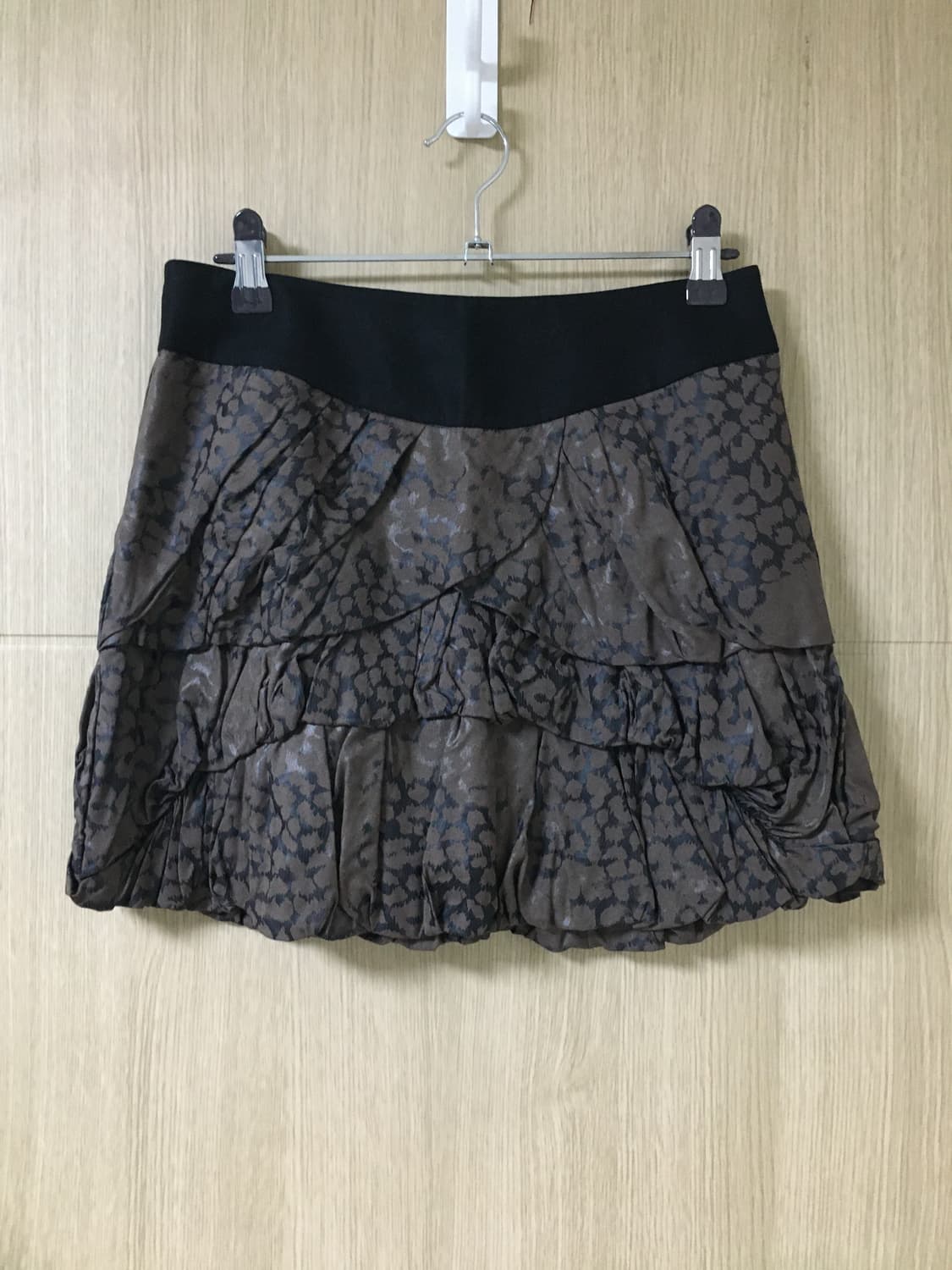 Leopard mini skirt 상품이미지1