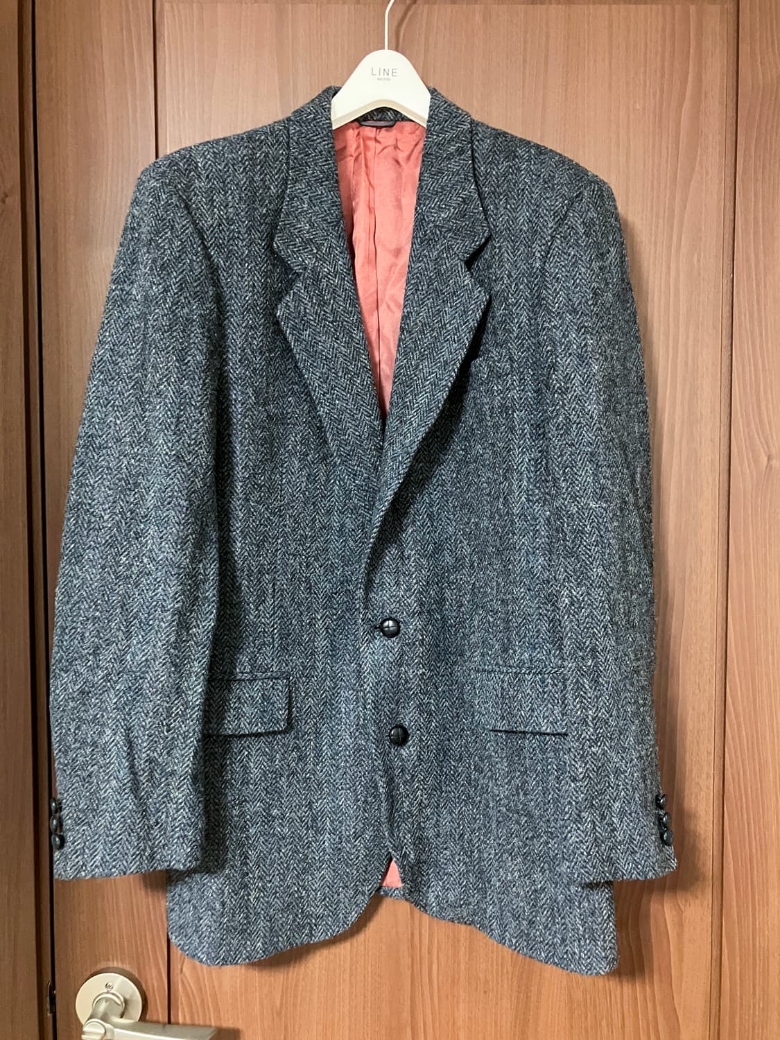 해리스 트위드 자켓 투 버튼 상품이미지1