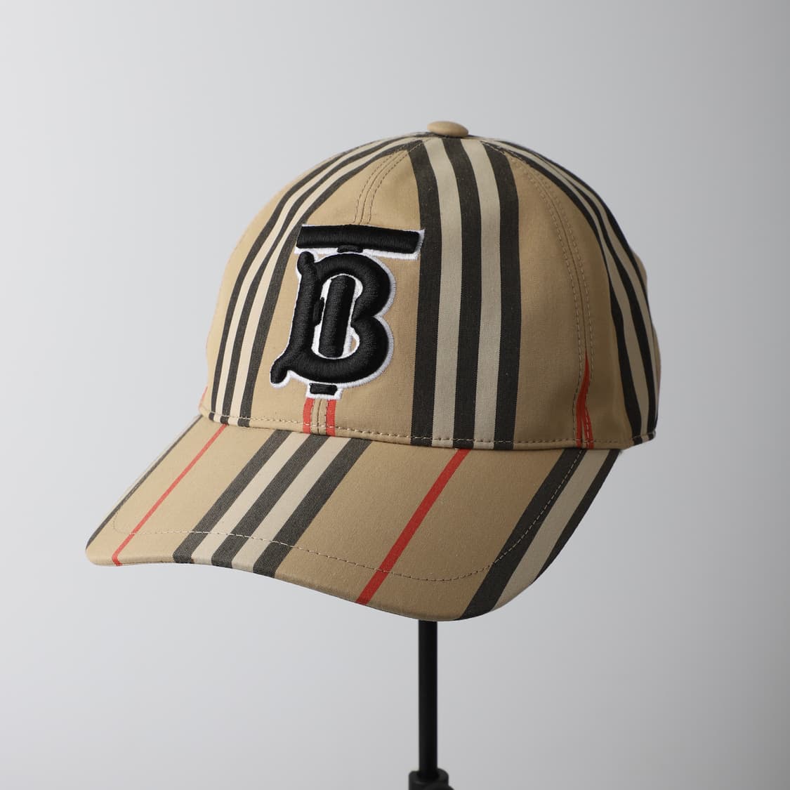 S / Burberry 버버리 TB 모노그램 모티프 빈티지 체크 볼캡 상품이미지2