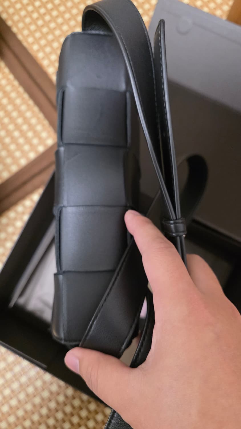 보테가베네타 카세트백 스몰 블랙 상품이미지9