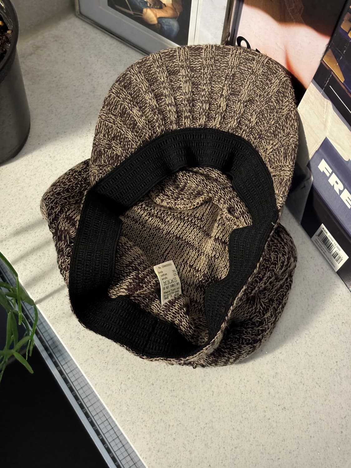 Ca4la 니트 밀리터리 캡 상품이미지5