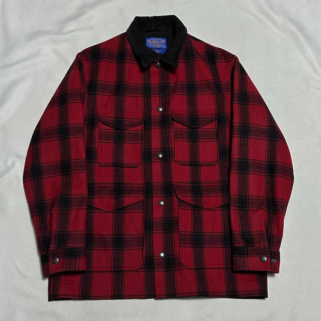 L 펜들턴 맥키노 체크 울 자켓 상품이미지2