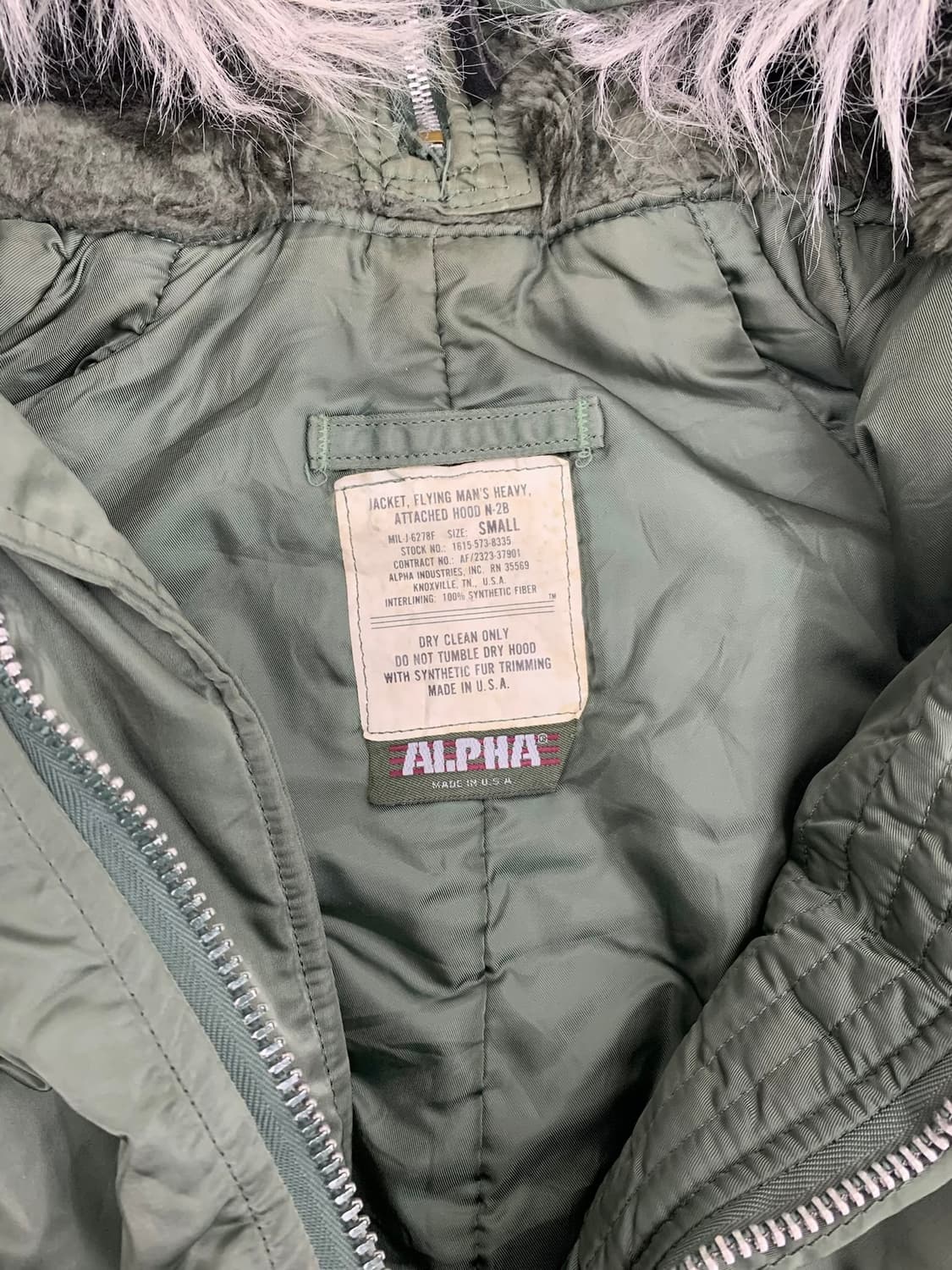 Alpha Industries 90s N-2B  상품이미지8