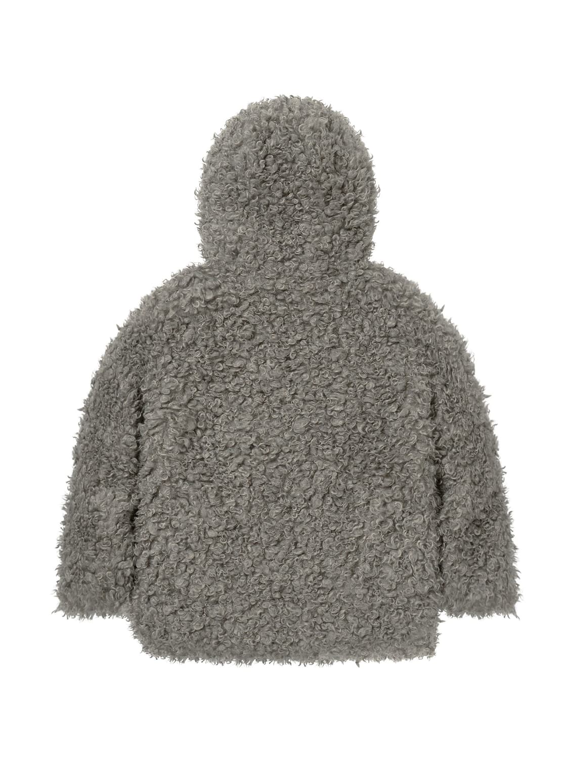 wellbeing express 시어링 자켓 퍼자켓 m 그레이 상품이미지4